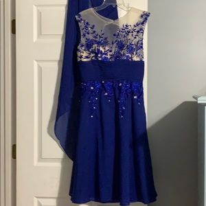 Blue formal